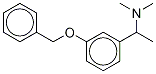 N-[1-(3’-Benzyloxyphenyl)ethyl]-N,N-dimethyl-d6-amine Struktur