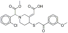 trans-Clopidogrel-MP Derivative
(Mixture of Diastereomers) Struktur