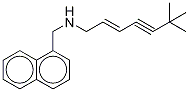 N-Desmethyl Terbinafine-d7 Struktur