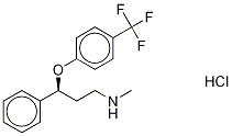 (S)-Fluoxetine-d5 Hydrochloride Struktur