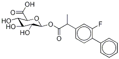 Flurbiprofen Acyl-β-D-glucuronide-d3 (Mixture of Diastereomers)
 Struktur