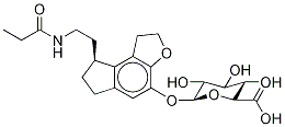 4-Hydroxy Ramelteon β-D-Glucuronide Struktur