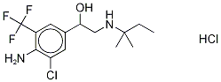 Mapenterol-d6 Hydrochloride Struktur