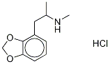 2,3-Methylenedioxy Methamphetamine-d3 Hydrochloride Struktur