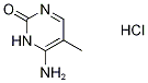 5-Methyl Cytosine-13C,15N2 Hydrochloride Struktur