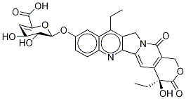 SN-38 4-Deoxy-glucuronide Struktur