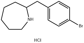 2-[(4-BroMophenyl)Methyl]hexahydro-1H-azepine Hydrochloride Struktur