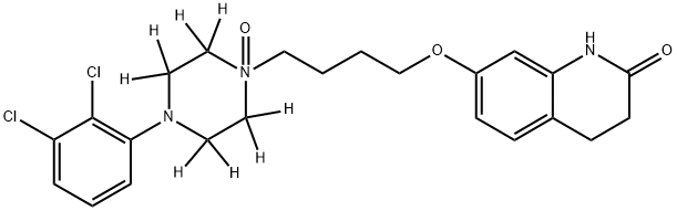 Aripiprazole-d8 N1-Oxide Struktur