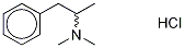 rac N,N-DiMethyl AMphetaMine-d6 Hydrochloride Struktur