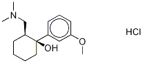 (1R,2S)-TraMadol-d6 Hydrochloride Struktur