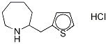 Hexahydro-2-(2-thienylMethyl)-1H-azepine Hydrochloride Struktur