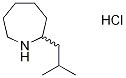 Hexahydro-2-isobutyl-1H-azepine Hydrochloride Struktur