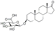 Epi Androsterone-d5 β-D-Glucuronide Struktur