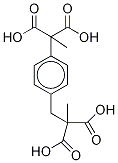 2-[4-(1,1-Dicarboethoxy)benzyl]-2-Methyl Malonic Acid-d3 Struktur