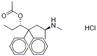 L-α-NoracetylMethadol-d3 Hydrochloride Struktur