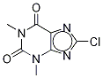 8-Chlorotheophylline-d6 Struktur