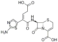 Ceftibuten-13C3 Struktur