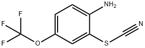 2-AMino-5-(trifluoroMethoxy)phenyl Thiocyanate Struktur