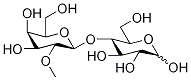 4-O-[2-O-(Methyl-d3)-β-D-galactopyranosyl]-D-glucose Struktur