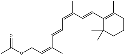 9-cis,13-cis-Retinol 15-Acetate Struktur