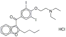 AMIODARONE-D4 HYDROCHLORIDE Struktur