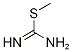 S-Methyl-isothiouronium-13C,15N2 Hemisulfate Struktur