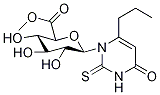 1-Deoxy-1-(3,4-dihydro-4-oxo-6-propyl-2-thioxo-1(2H)-pyrimidinyl)- -D-Glucopyranuronic Acid Methyl Ester Struktur