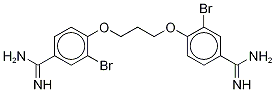 Dibromopropamidine-d6 Dihydrochloride Struktur