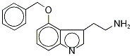 2-(4-Benzyloxy-indol-3-yl)ethanamine Hemisulfate Salt Struktur