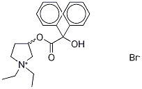 rac-Benzilonium Bromide-d5 Struktur