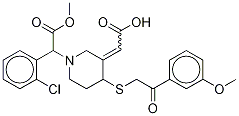 trans-Clopidogrel-MP-13C,d3 Derivative
(Mixture of Diastereomers) Struktur