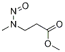 N-Nitroso-N-methyl-3-aminopropionic Acid-d3, Methyl Ester Struktur