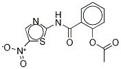 Nitazoxanide-d4 Struktur