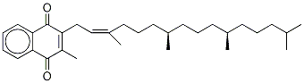 cis-Vitamin K1-d7 Struktur