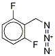 2,6-Difluorobenzyl Azide-d2 Struktur