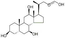 3β-Cholic Acid-d5 Struktur