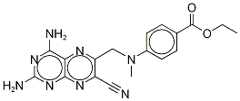 7-Cyano DAMPA Ethyl Ester Struktur