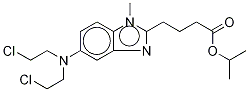 BendaMustine Isopropyl Ester Struktur