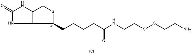 Biotinyl CystaMine Hydrochloride Struktur