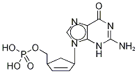 Carbovir-13C,d2 Monophosphate Struktur