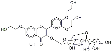 Trovafloxacin-d4 Mesylate Struktur