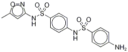 N-(4-AMinobenzenesulfonyl) SulfaMethoxazole-d4 Struktur