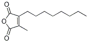 2-Methyl-3-octylMaleic Anhydride Struktur