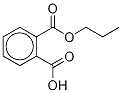 Monopropyl Phthalate-d4 Struktur