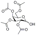 2,3,4,6-Tetra-O-acetyl-D-galactopyranose (~2:3 α/β Mixture) Struktur