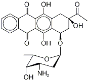 Idarubicin-d3 Struktur