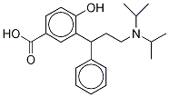 RAC 5-CARBOXY TOLTERODINE-D14 Struktur