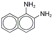 1,2-Diaminonaphthalene Hemisulfate Struktur