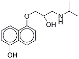 5-Hydroxy Propranolol-d5 Struktur