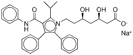 Defluoro Atorvastatin Sodium Salt Struktur